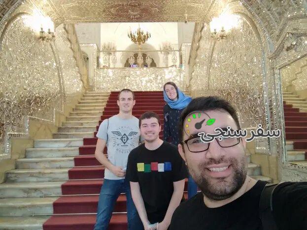 امیرحسین عزیزی راهنمای فرهنگی در تهران