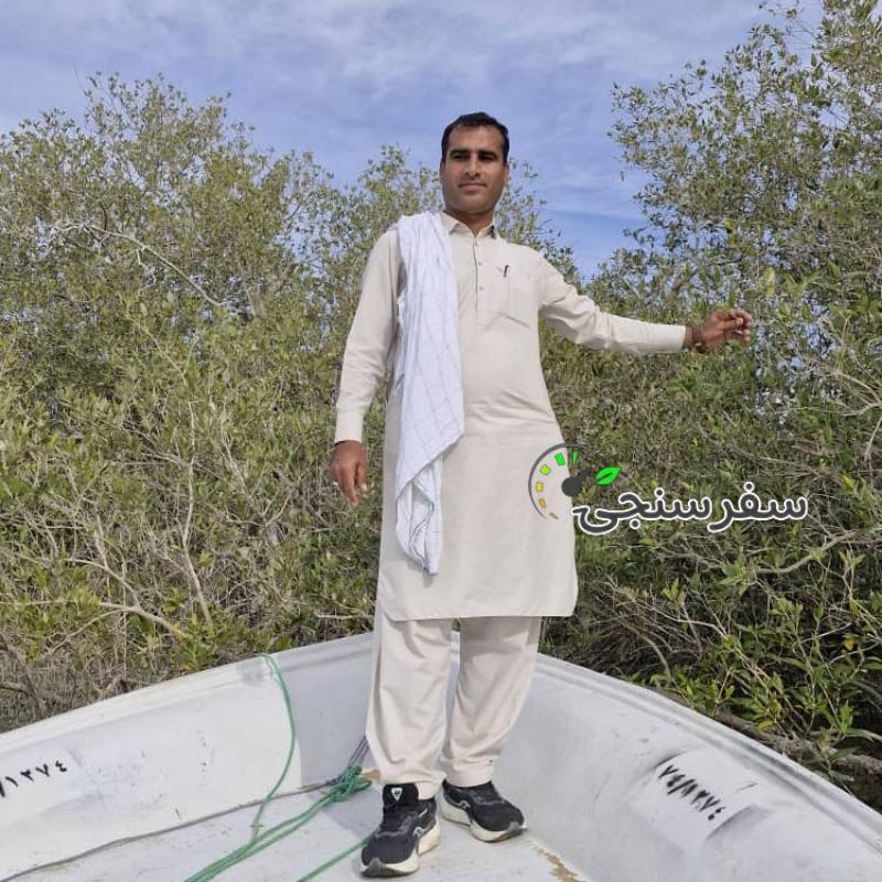 ناصر نیک فرجام لیدر محلی بلد چابهار