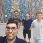 امیرحسین عزیزی راهنمای فرهنگی در تهران