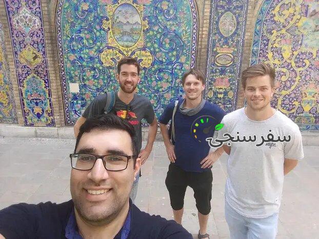 امیرحسین عزیزی راهنمای فرهنگی در تهران