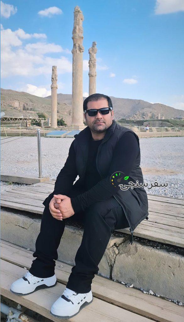 مهدی جعفری راهنمای گردشگری پارسه استان فارس