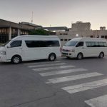 اجاره ون و کرایه ون دربستی تویوتا هایس در ارم شیراز حیاتی