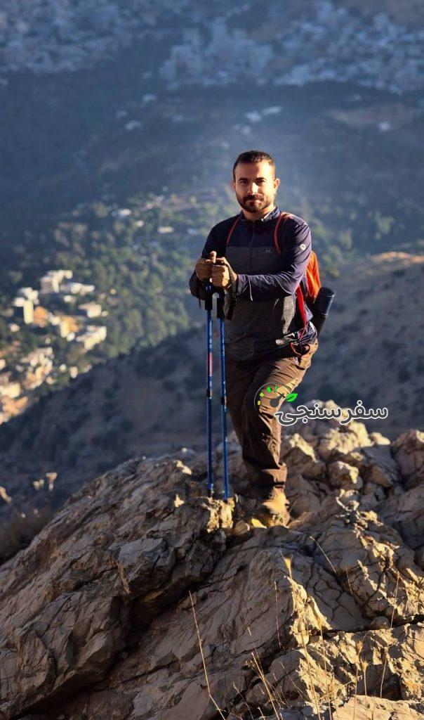 شاهین نادری لیدر محلی (بلد) کارت دار استان کرمانشاه (پاوه و اورامانات)