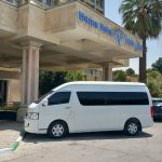 اجاره ون و کرایه ون دربستی تویوتا هایس در ارم شیراز حیاتی