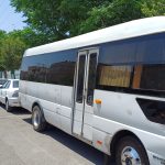 محمد یاری سرویس دربستی مینی بوس ایسوزو مدل 94 در قم