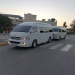 اجاره ون و کرایه ون دربستی تویوتا هایس در ارم شیراز حیاتی