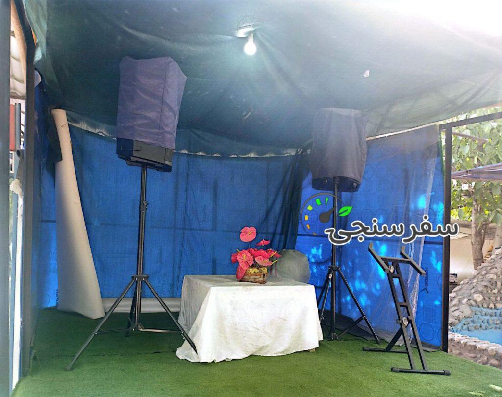 باغ رستوران شب های گلدشت