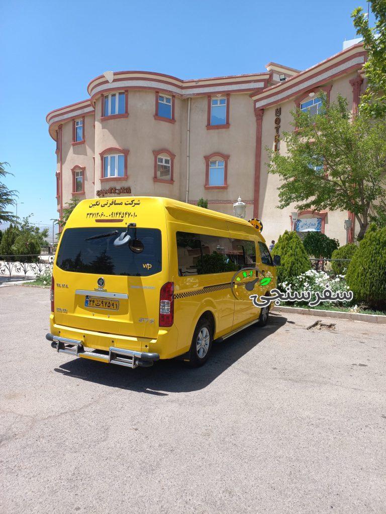 اجاره ون هایس دربستی در اردبیل