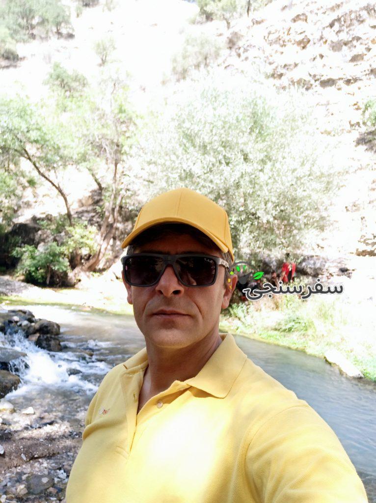 محمد کمانگر لیدر طبیعت گردی در سنندج کردستان