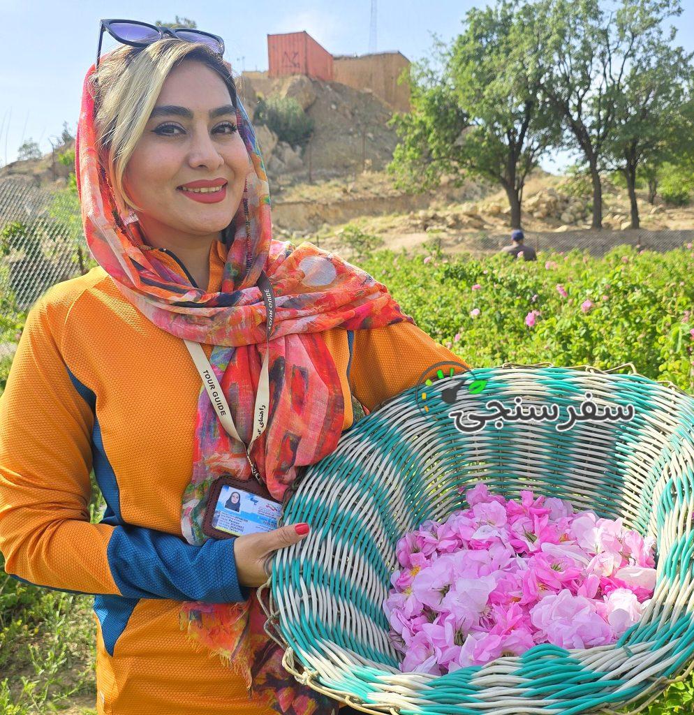 زهرا اقبال لیدر طبیعت گردی در تهران