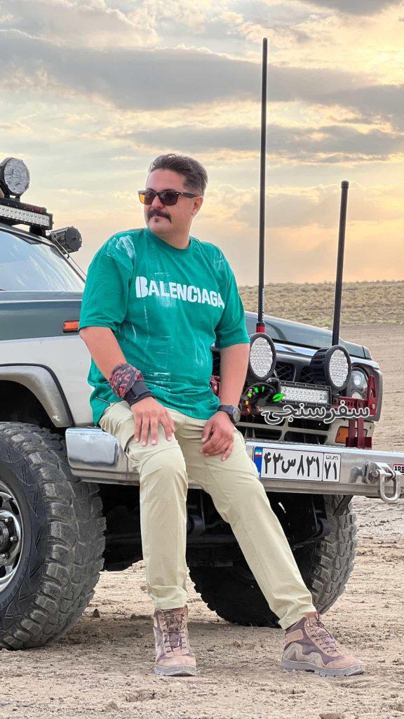 آرمان رئیسی لیدر طبیعت گردی چهارمحال و بختیاری