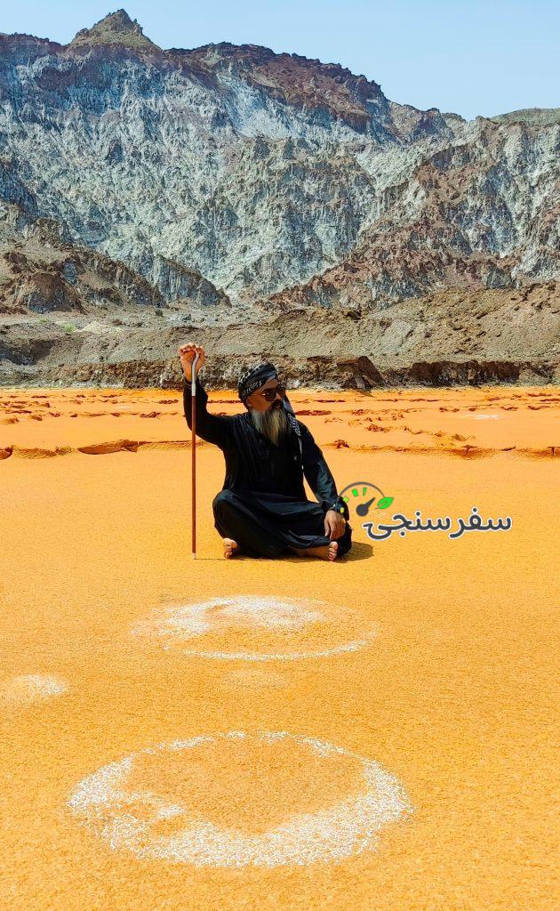 ادریس معینی تورلیدر گردشگری بندرعباس هرمزگان