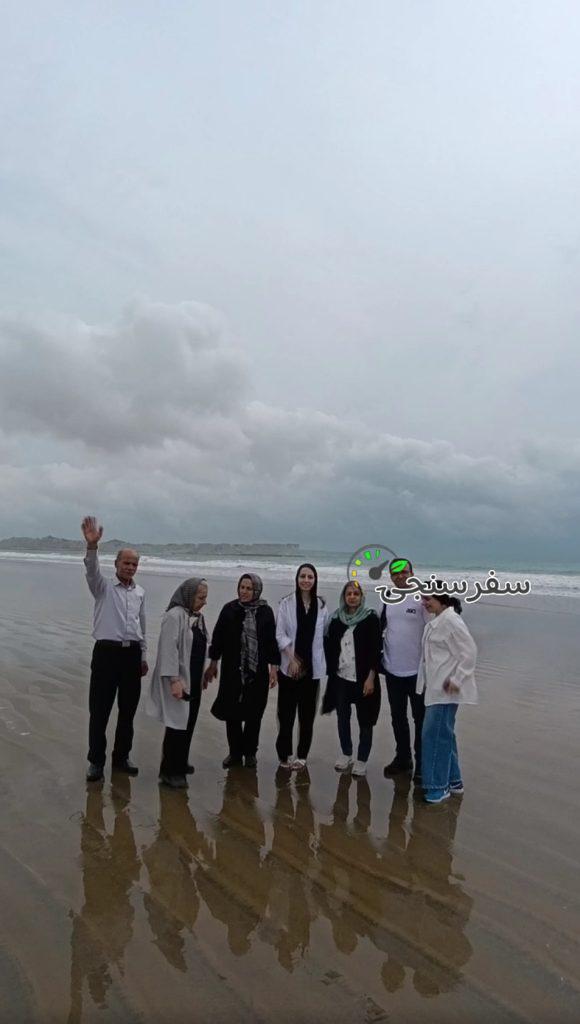 حمید بلوچ لیدر محلی چابهار با خودرو سورن پلاس+