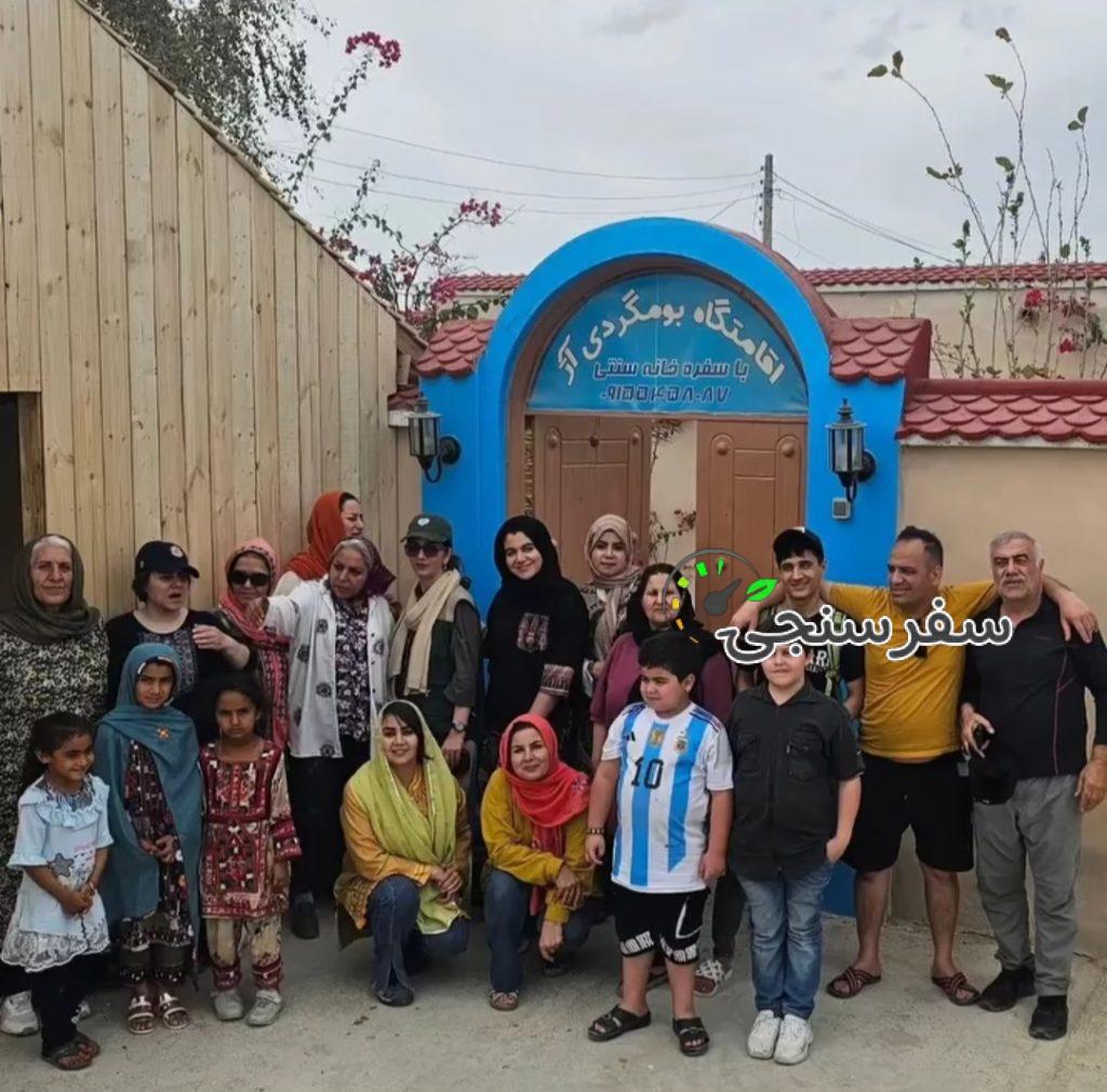 حمید بلوچ لیدر محلی چابهار با خودرو سورن پلاس+