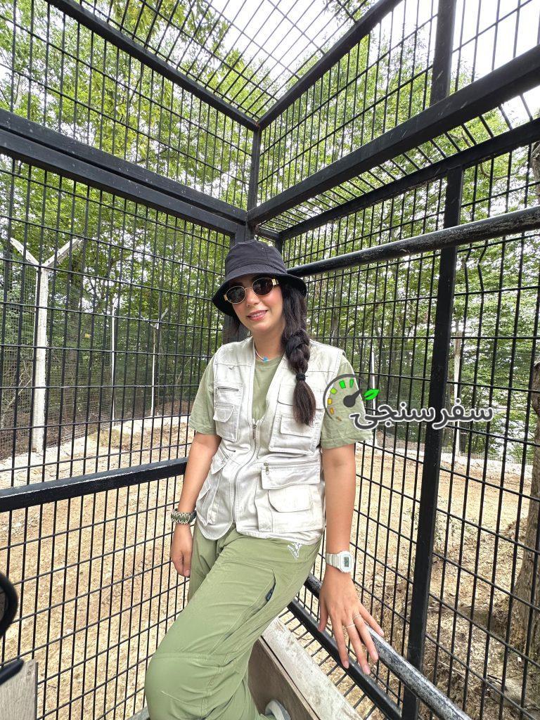 زهرا رحمانی راهنمای طبیعتگردی در نور مازندران