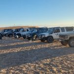 چاپارگشت اصفهان – چاپار آفرود – آفرود با خودرو تجهیز شده نیسان پیکاپ در اصفهان