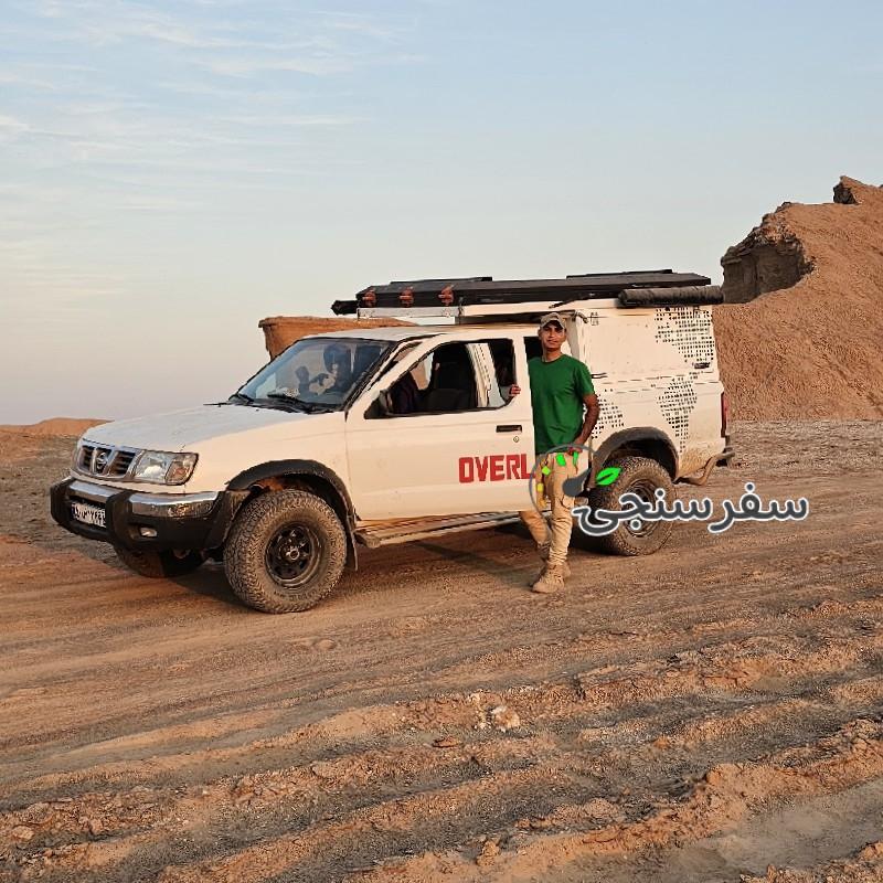 فرزاد فلاح راهنمای طبیعتگردی و راننده آفرود کرمان همراه با خودرو