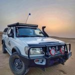 چاپارگشت اصفهان – چاپار آفرود – آفرود با خودرو تجهیز شده نیسان پیکاپ در اصفهان