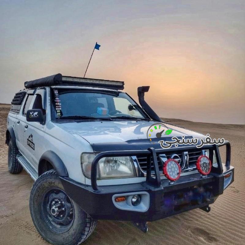 چاپارگشت اصفهان – چاپار آفرود – آفرود با خودرو تجهیز شده نیسان پیکاپ در اصفهان