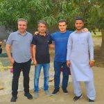 حمید بلوچ لیدر محلی چابهار با خودرو