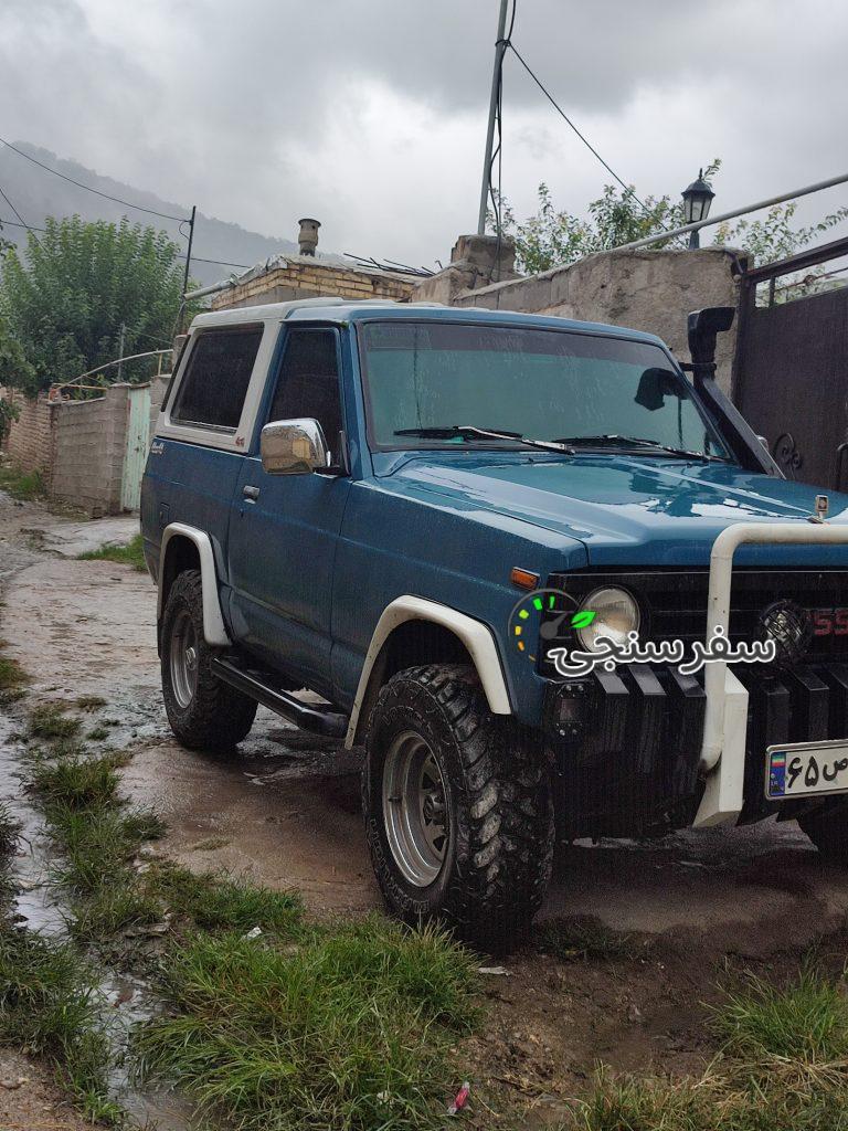 اجاره پاترول دودر عقب کمپر با راننده حرفه ای در سبزوار