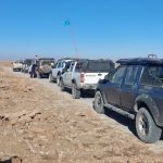 چاپارگشت اصفهان – چاپار آفرود – آفرود با خودرو تجهیز شده نیسان پیکاپ در اصفهان