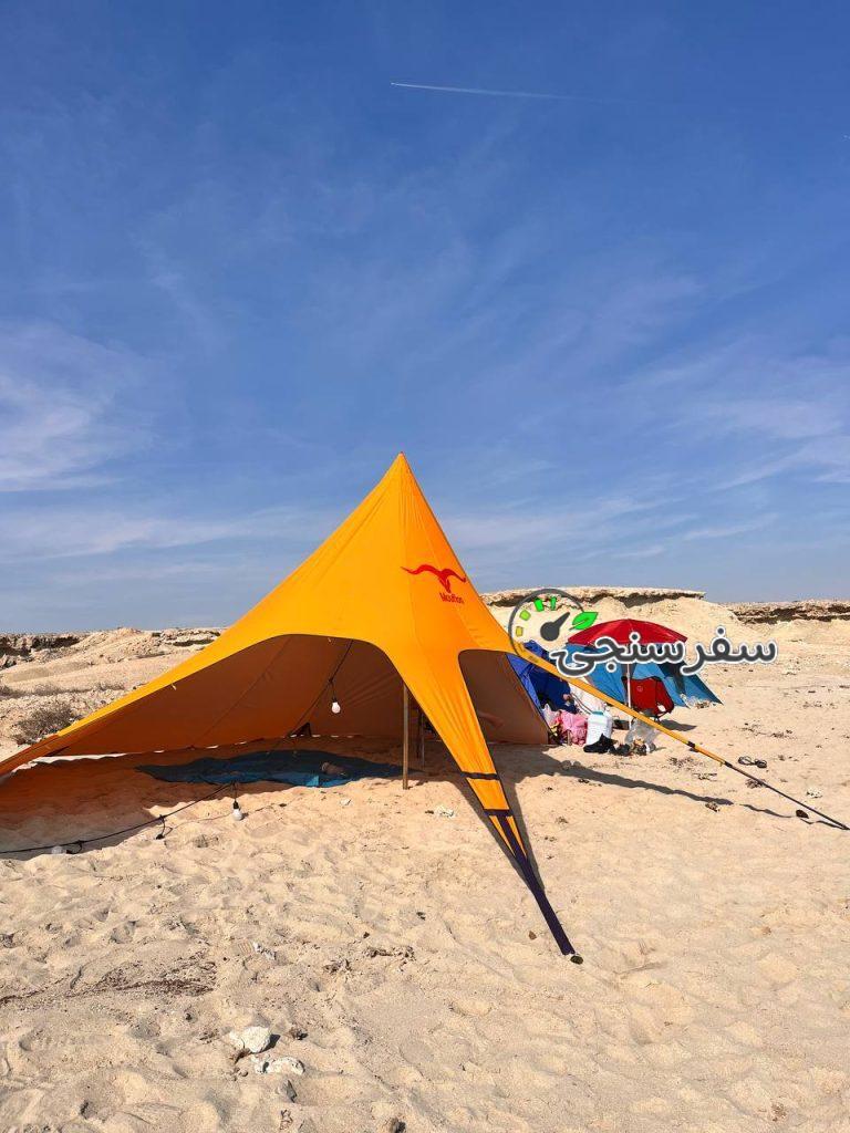 اجاره سایبان ستاره ای موفلان (مینی استارتنت) Mouflon در بوشهر (عسلویه)/