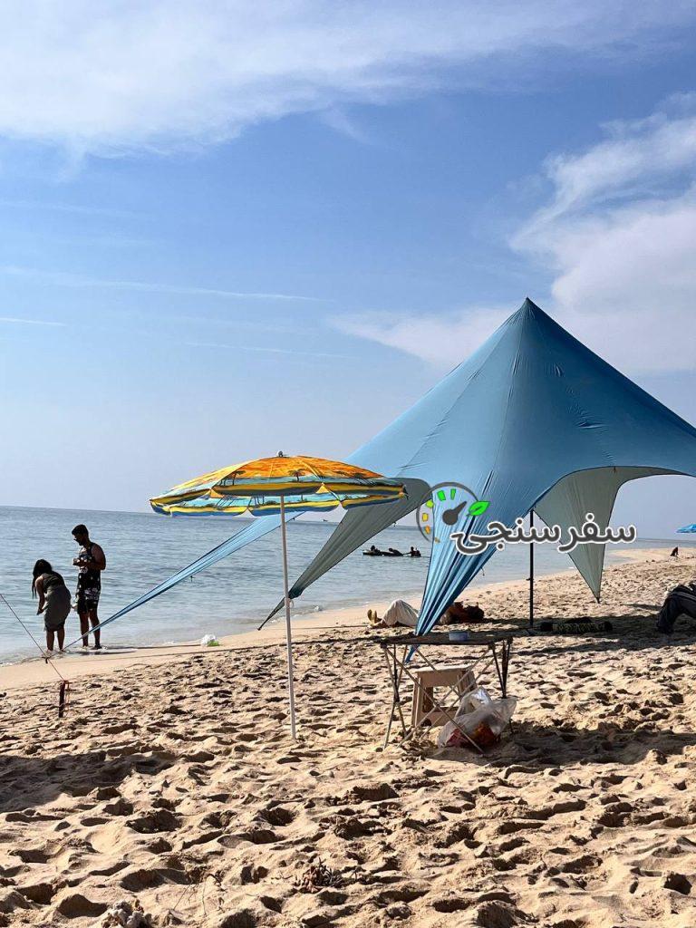 اجاره سایبان ستاره ای بزرگ(استارتنت) تک پایه در بوشهر (عسلویه)/