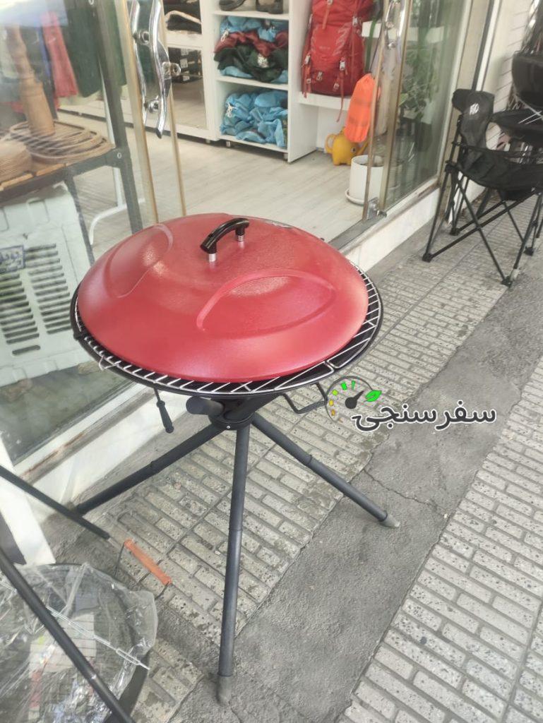 اجاره باربیکیو زغالی درب دار در چهارمحال و بختیاری | باربیکیو سفری پارمیس مدل 412