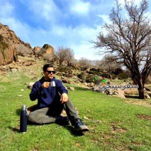 محمد بهاروند لیدر محلی طبیعت گردی و فرهنگی لرستان